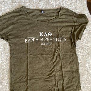 Kappa Alpha Theta (KAO) Scoop neck Shirt
